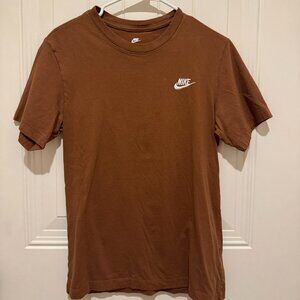 Nike logo Brown Rust small t-shirt